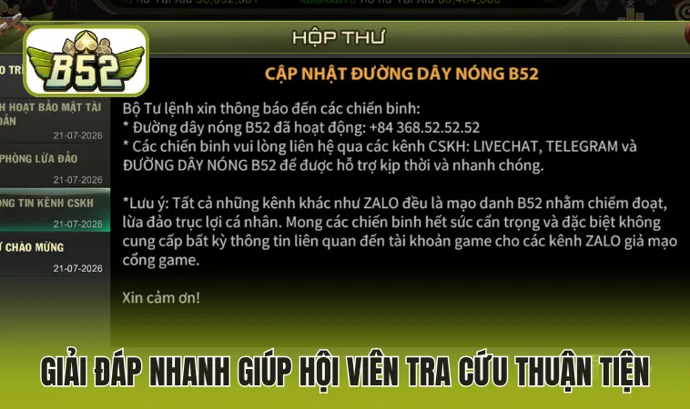 Home 20 Giải đáp nhanh giúp hội viên tra cứu thuận tiện